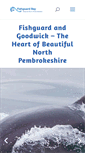 Mobile Screenshot of gofishguard.co.uk